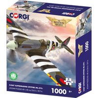 Corgi D-Day Supermarine Spitfire Mk.XIVc 1000 piece Jigsaw Puzzle - Mixed