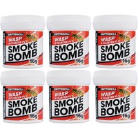 Critterkill 16g Cluster Fly and Wasp Killer Smoke Bomb Fogger - White / 6