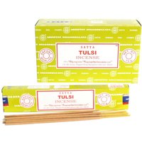Transform Your Space with Satya Tulsi Incense - Green