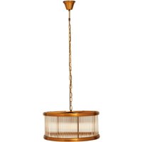 Kensington Townhouse 6 Bulb Pendant Light - Brown