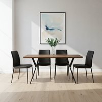 Arron Dining Table - Brown