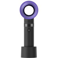Rechargeable Handheld Fan - Black