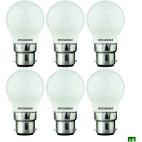 Sylvania ToLEDo Ball LED Light Bulb B22 250 Lumens Warm White 2700K - White