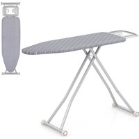 Iron Board with Removable Cover - Grey