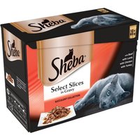 Sheba, Pack of 12 Sheba Select Slices in Gravy Pouches - Succulent collection Sheba, Pack of 12 Sheba Select Slices in Gravy Pouches - Succulent collection