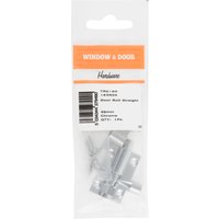 Chrome Door Bolts Straight - 4cm