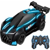 Rexco, Large Electric Blue Four Way Radio Remote Control RC Car - Black Grey Blue Rexco, Large Electric Blue Four Way Radio Remote Control RC Car - Black Grey Blue