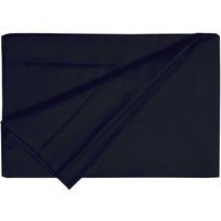 200 Thread Count Egyptian Cotton Flat Sheet - BM116 - Black / King