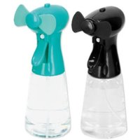 Handheld Fan Misting Handfan With Spray for Travelling Camping for Kids Adult 1x - multicolor