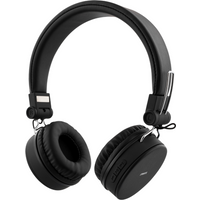 Wireless Foldable On Ear Headphones STREETZ - Black