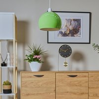 Retro Green Arco Style Dome Ceiling Pendant Light Shade - Green