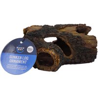 Sunken Log Small Ornament - Brown