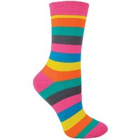 1 Pack Ladies Novelty Patterned Bamboo Socks - Black