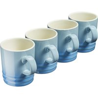 Cooks Professional 4 Piece Mug Set 350ml - Blue