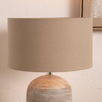 40cm Table Lampshade Drum Floor Lamp Shades - Cream