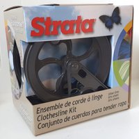 Strata Pulley Clothesline Kit - Harmony Range - Urban Grey