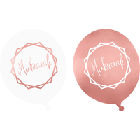 Mubarak Party Balloons - Pink