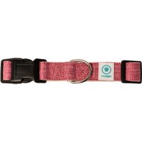Hemp Dog Collar - Pink / Medium