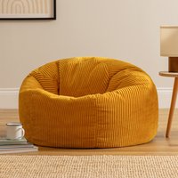 Classic Cord Bean Bag - Yellow