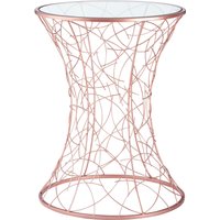 Lexa Concave Table - Gold