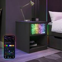 NeoNite Bedside Circuit Edition With App Control LED Lights - Black