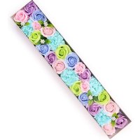 Baby Blue Soap Flower Gift Box Long Baby Blessings Celebration - Multi
