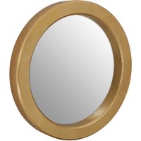 Orsina Elegant Round Wall Mirror, Versatile Slim Mirror, Easily Maintained Wall Mirror, Compact Mirror for Home