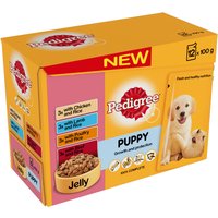 Pack of 12 Pedigree Puppy Jelly Pouches