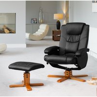 MPA Trading, Severn Swivel Recliner with Massage and Heat - Black MPA Trading, Severn Swivel Recliner with Massage and Heat - Black