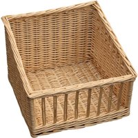 Bakers Display Wicker Tray - Brown