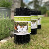 Selections, Plant Prickle Strip Dig Stopper Anti Dog and Cat Protection - Black Selections, Plant Prickle Strip Dig Stopper Anti Dog and Cat Protection - Black