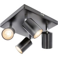 CGC JACK Black GU10 Adjustable Ceiling Spot Light - Black / 21cm / 1400