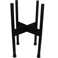 Leaf Metal Stand (Planter not Included) - Black / 38.5cm