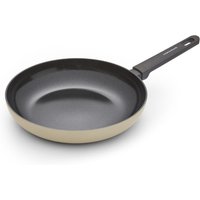Morphy Richards 28cm Recycled Aluminium Frying Pan - Cream