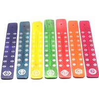 Chakra Ashcatchers Set of 7 Designs MultiColor - Multicolor