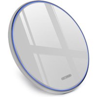 Ultra-Thin Round Wireless Charger - White