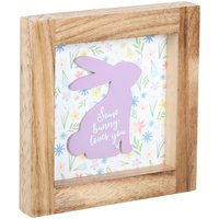 Some Bunny Loves You Wooden Frame Sign 15cm - 15 x 15cm