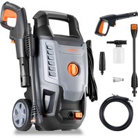 1600W Portable Pressure Washer - Grey