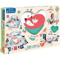 Baby Gym Sensory Mat With Soft Toy Accessories - Various Colours
