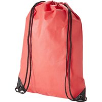 Evergreen Non Woven Premium Rucksack - Red - Red
