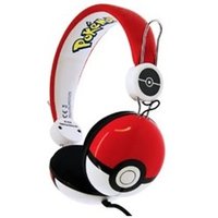 OTL, OTL Pokeball Red Teen Stereo Headphones OTL, OTL Pokeball Red Teen Stereo Headphones