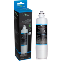 FilterLogic Fridge Water Filter Compatible with Bosch Ultraclarity Pro - White