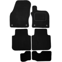 VW Tiguan Allspace 2018 onwards Car Floor Mats Carpet Set 6pc - Black