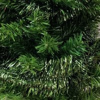 Pine Green Christmas Tinsel Garland 2.7M Green Christmas Tree Tinsel - Pine Green / 4