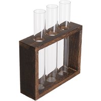 3Pcs Glass Terrarium Planters Vase - White