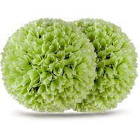 2 PCS Artificial Plant Topiary Balls - Green