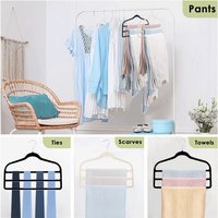 Pack of 3 My Home Velvet Trouser Hangers