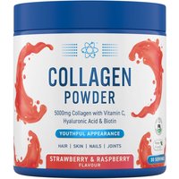 Flavoured Collagen Peptides Powder with Vitamin C Hyaluronic Acid Biotin - Strawberry and Raspberry / Strawberry and Raspberry