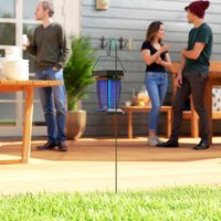 Outsunny 2-in-1 Electric Fly Zapper - Black