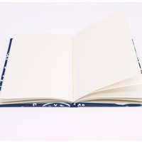 Cotton Bound Notebooks 96 pages Indigo Fish - Blue